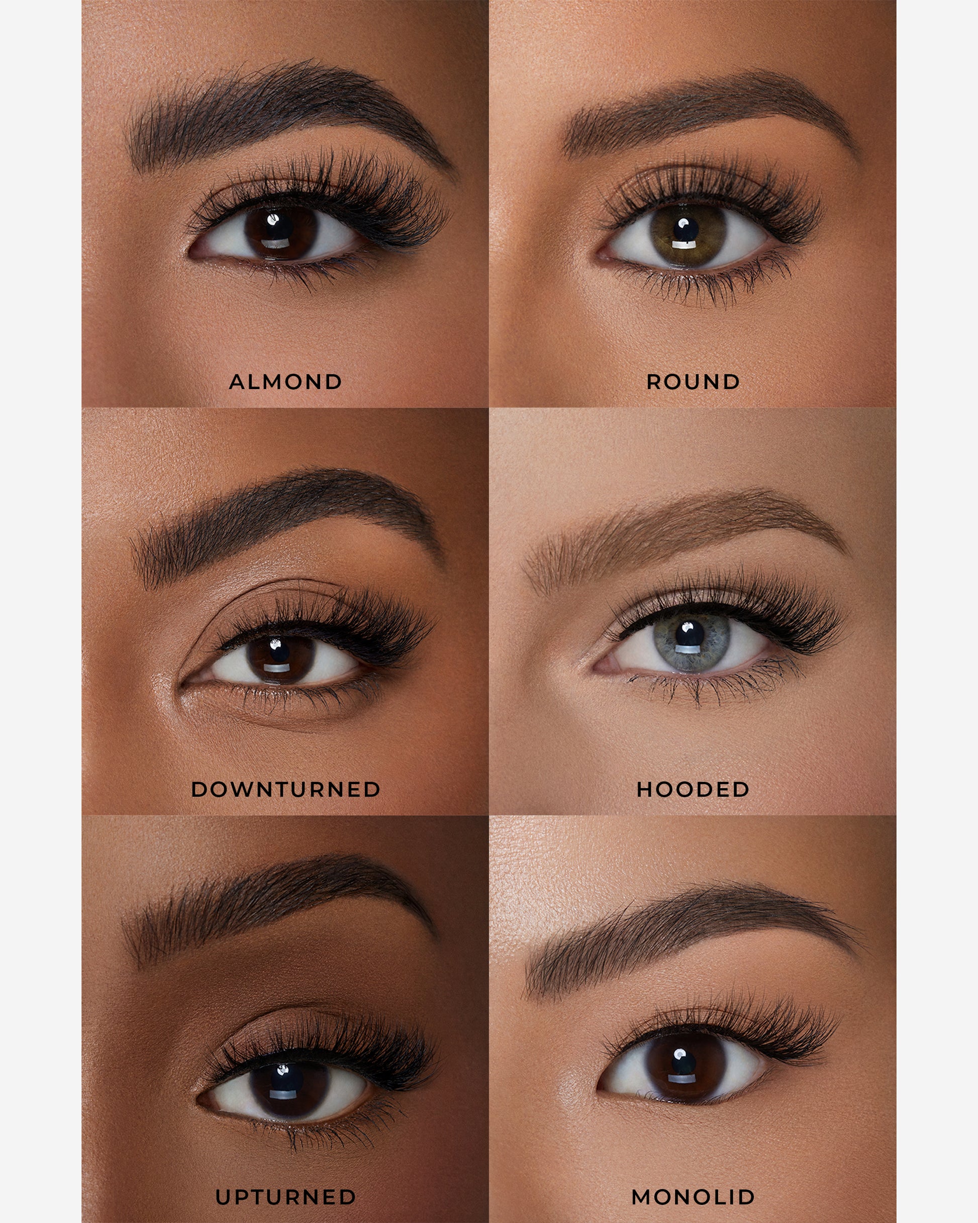 Lilly Lashes | 3D Faux Mink | Doha False Lash | Eye Crops for Different Eye Shapes
