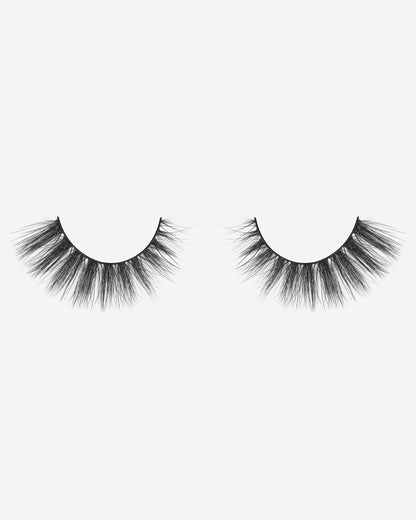Lilly Lashes | 3D Faux Mink | Doha False Lash | Side by Side View