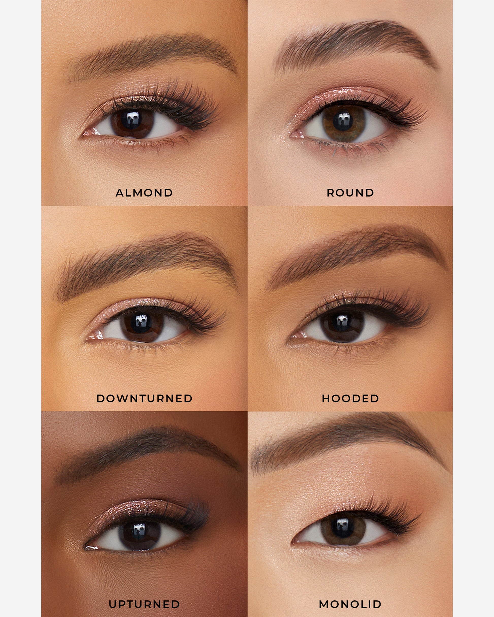 Lilly Lashes | Faux Mink Half Lashes | Fantasy Half Lash | Eye Crops for Different Eye Shapes