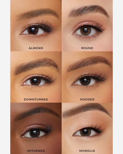 Lilly Lashes | Faux Mink Half Lashes | Fantasy Half Lash | Eye Crops for Different Eye Shapes