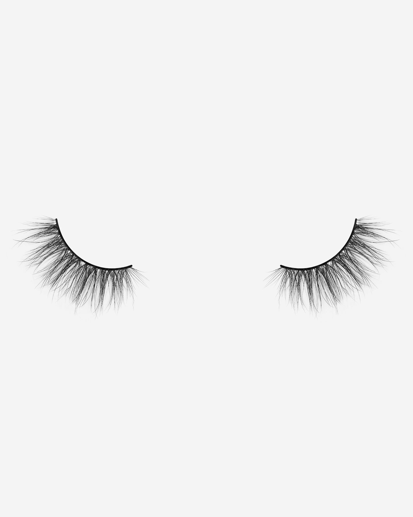 Lilly Lashes | Faux Mink Half Lashes | Flirty Half Lash | Side by Side