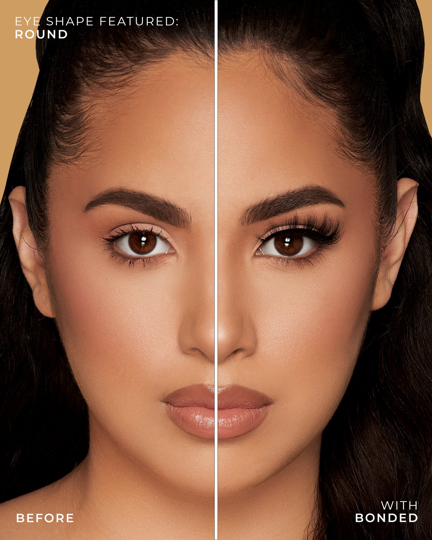 Lilly Lashes | Click Magnetic | Bonded | Round Eye Crop