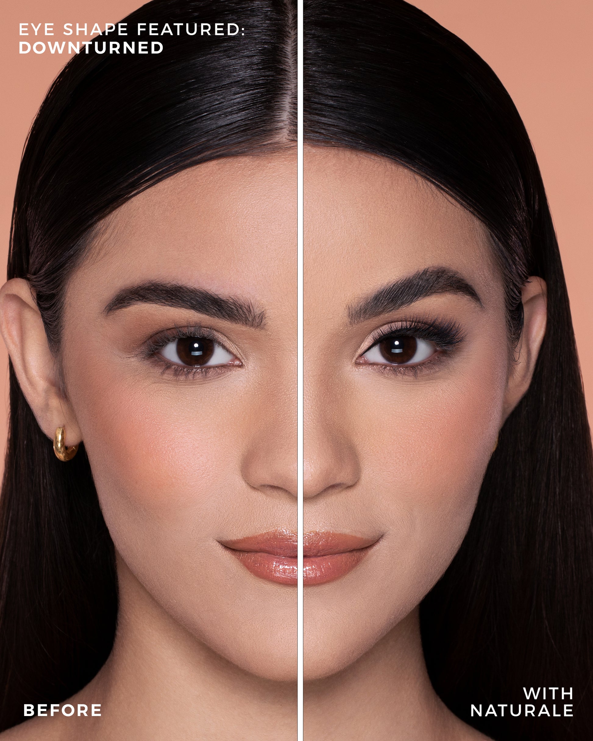 Lilly Lashes | Everyday | Naturale | Downturned Eye Crop